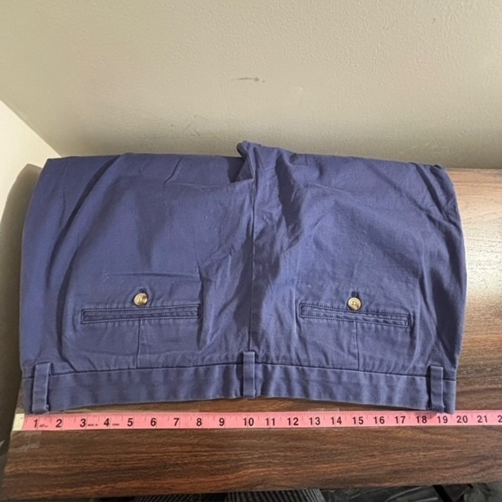 Mens 38x30 Vineyard Vines Breaker Chino Pants Blue Straight Leg See Pictures - Picture 12 of 16